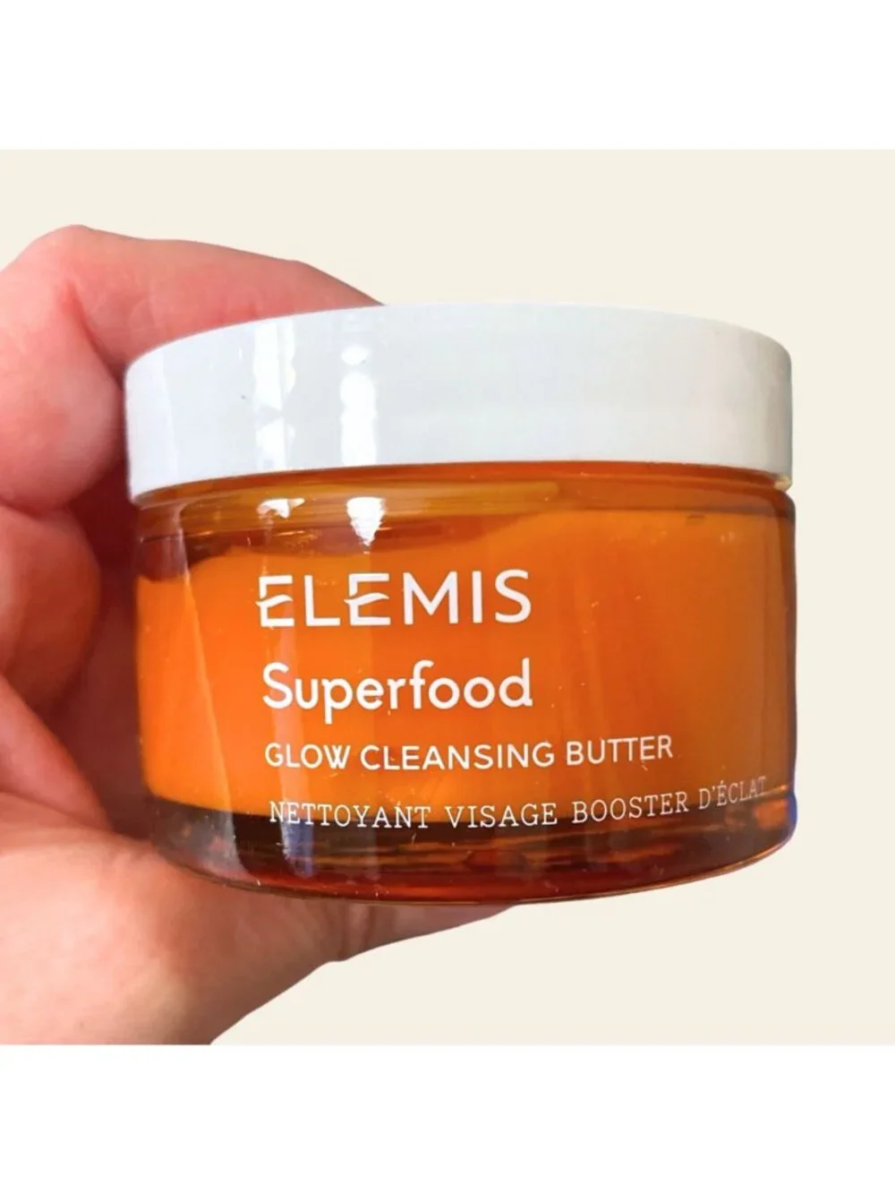 Elemis Superfood Glow Cleansing Butter 3 oz Makeup Remover Face Cleanser